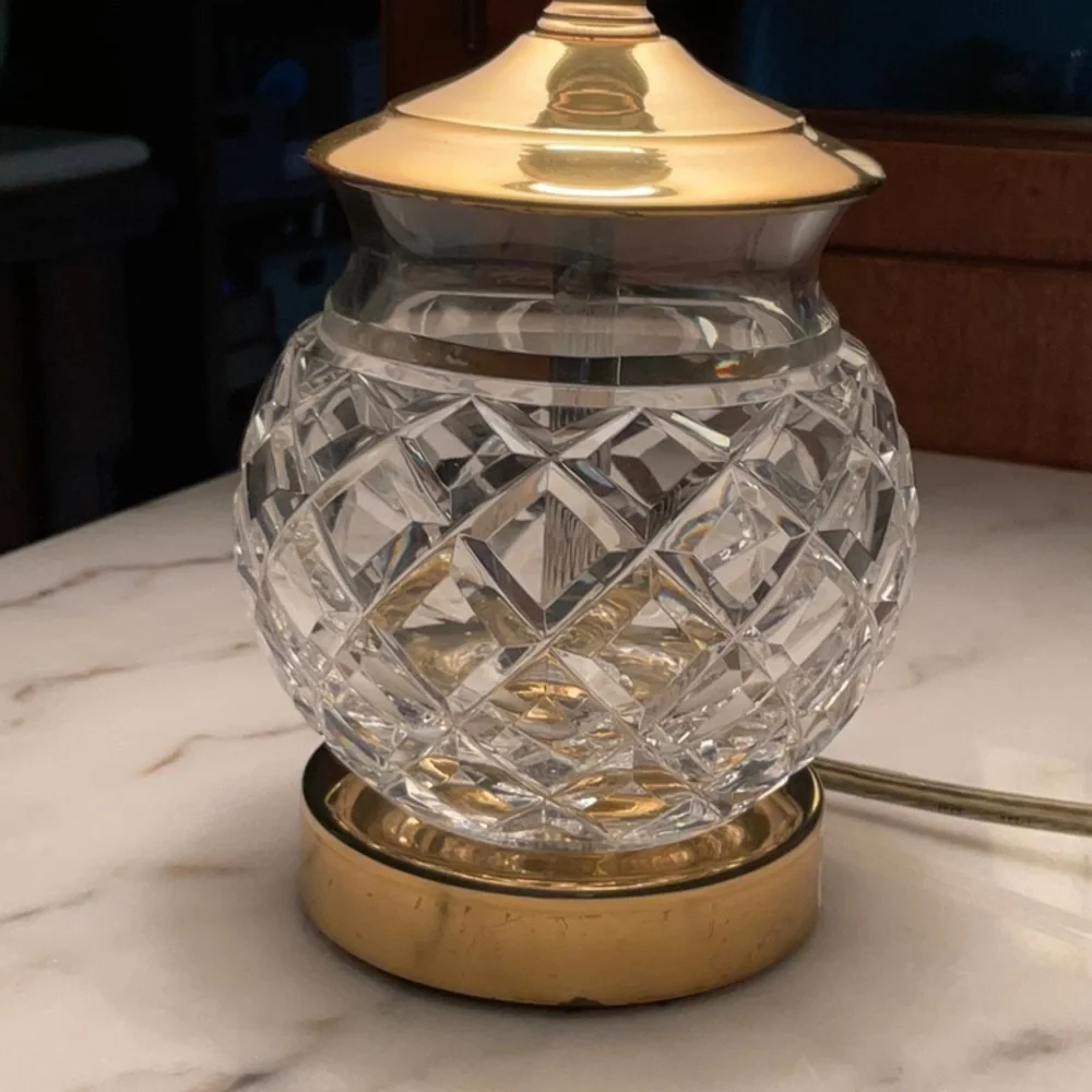 Waterford crystal lamp
